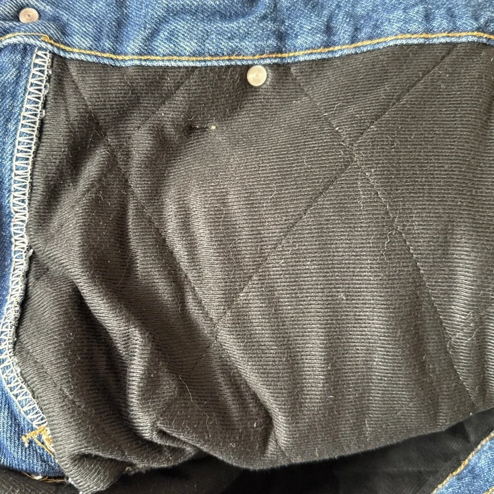 Wrangler Riggs Lined Work Jeans‎ Size 32x34 Relaxed Fit Denim